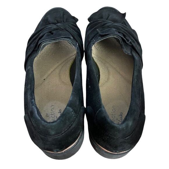 Clarks Black Loafers with Tassels and Platform Sole - Picture 10 of 16